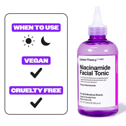 Carbon Theory VaPOREize Niacinamide Facial Tonic