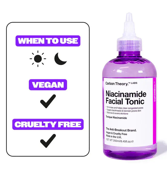 Carbon Theory VaPOREize Niacinamide Facial Tonic