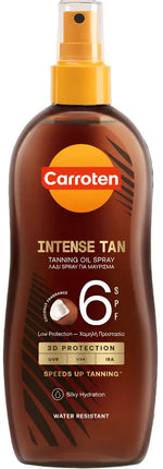 Carroten Intensive Tanning Oil SPF 6 Tanning Accelerator with Coconut