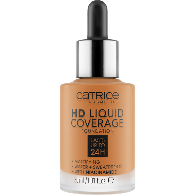 Catrice HD Liquid Coverage Foundation 082 Warm Caramel