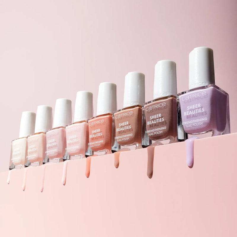 Catrice Sheer Beauties Strengthening Nail Polish 040 Fluffy Cotton Candy