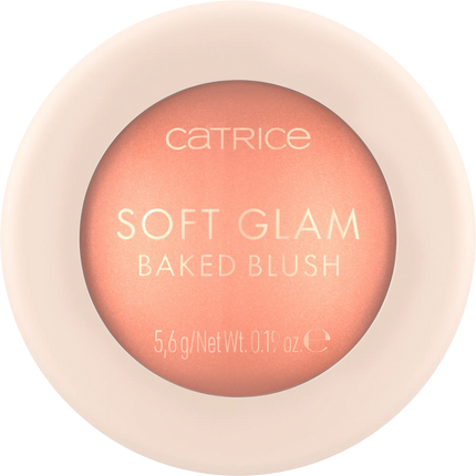 Catrice Soft Glam Baked Blush 020 Peachy Breeze