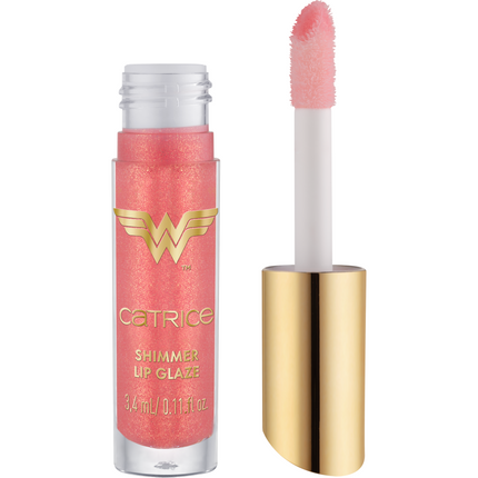 Catrice Wonder Woman Shimmer Lip Glaze 020 Brave And Powerful
