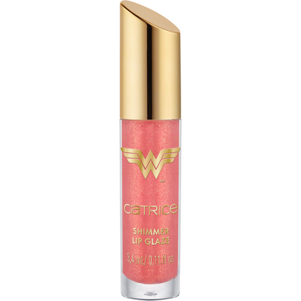 Catrice Wonder Woman Shimmer Lip Glaze 020 Brave And Powerful