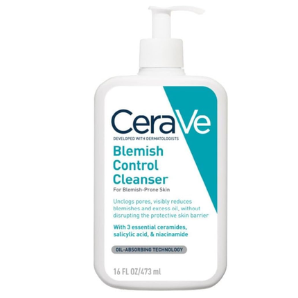 CeraVe Blemish Control Cleanser 473 ml.