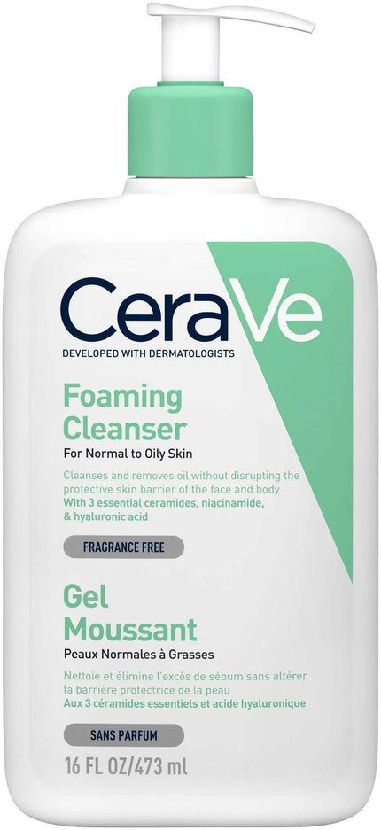 CeraVe Foaming Cleanser 473 ml.