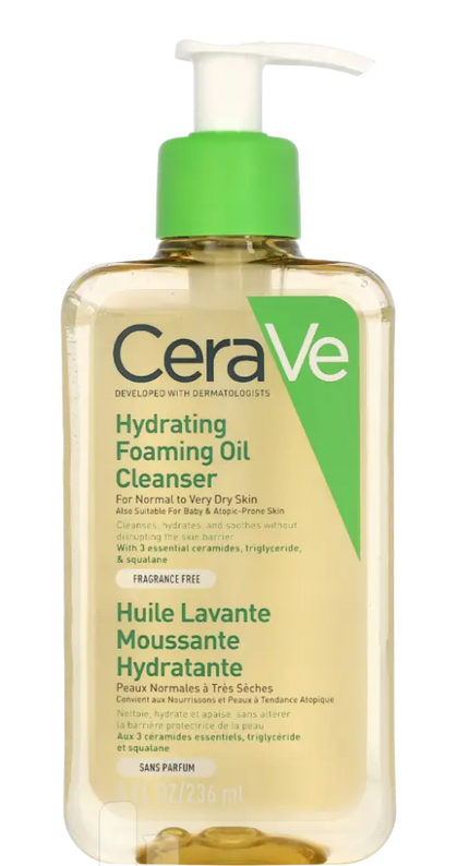 CeraVe Hydrating Foaming Oil Cleanser