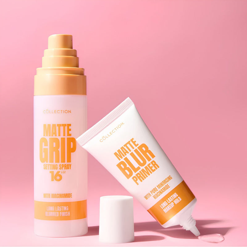 Collection Matte Blur Primer 1, matterende make-up primer met niacinamide voor een egale basis.