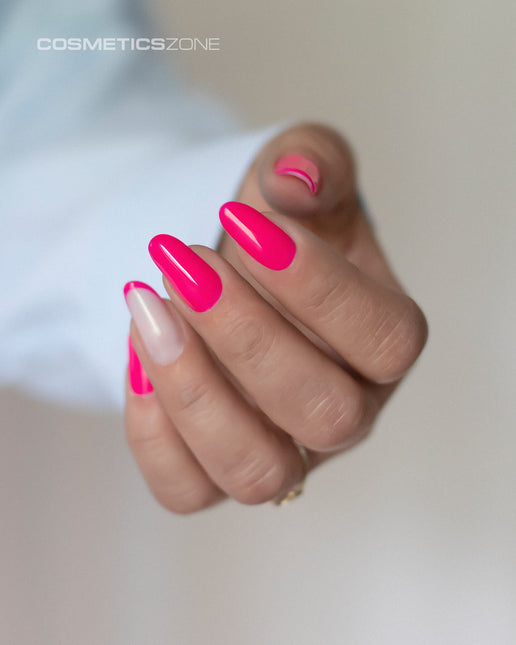 Cosmetics Zone Hypoallergenic Hybrid UV/LED Gel Polish Neon Dark Pink N1