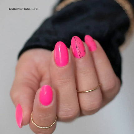 Cosmetics Zone Hypoallergenic Hybrid UV/LED Gel Polish Neon Light Pink N2