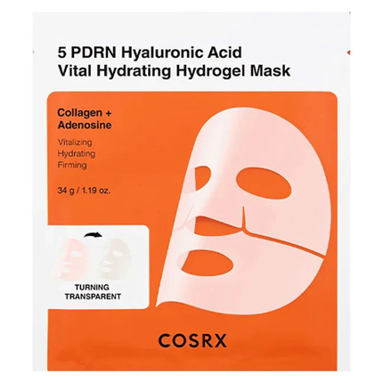 COSRX 5 PDRN Hyaluronic Acid Vital Hydrating Hydrogel Mask