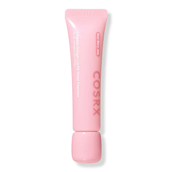 COSRX 5 Peptide Collagen Lip Fill Tinted Treatment 02 Sour Berry Jelly, getinte lipbalm