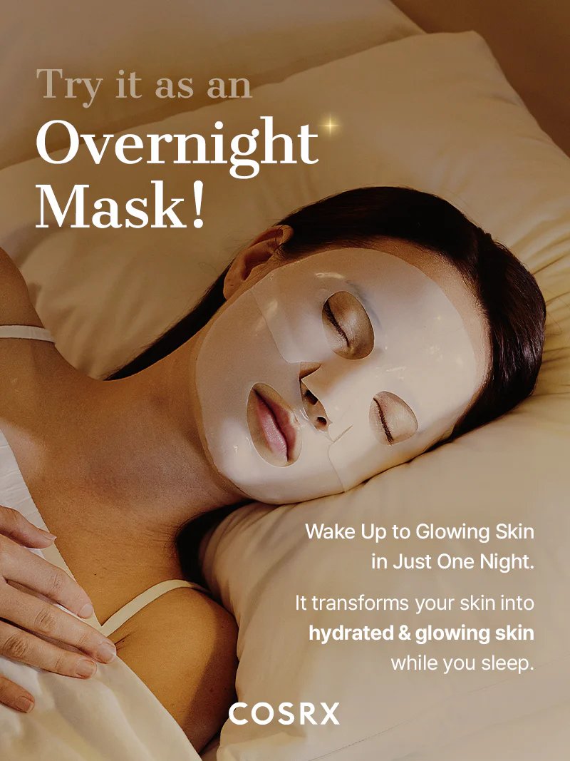 COSRX Advanced Snail Mucin Glass Glow Hydrogel Mask 3-Pack
