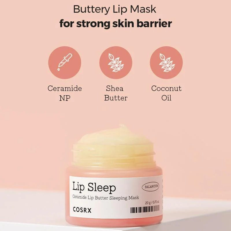 COSRX Balancium Ceramide Lip Butter Sleeping Mask