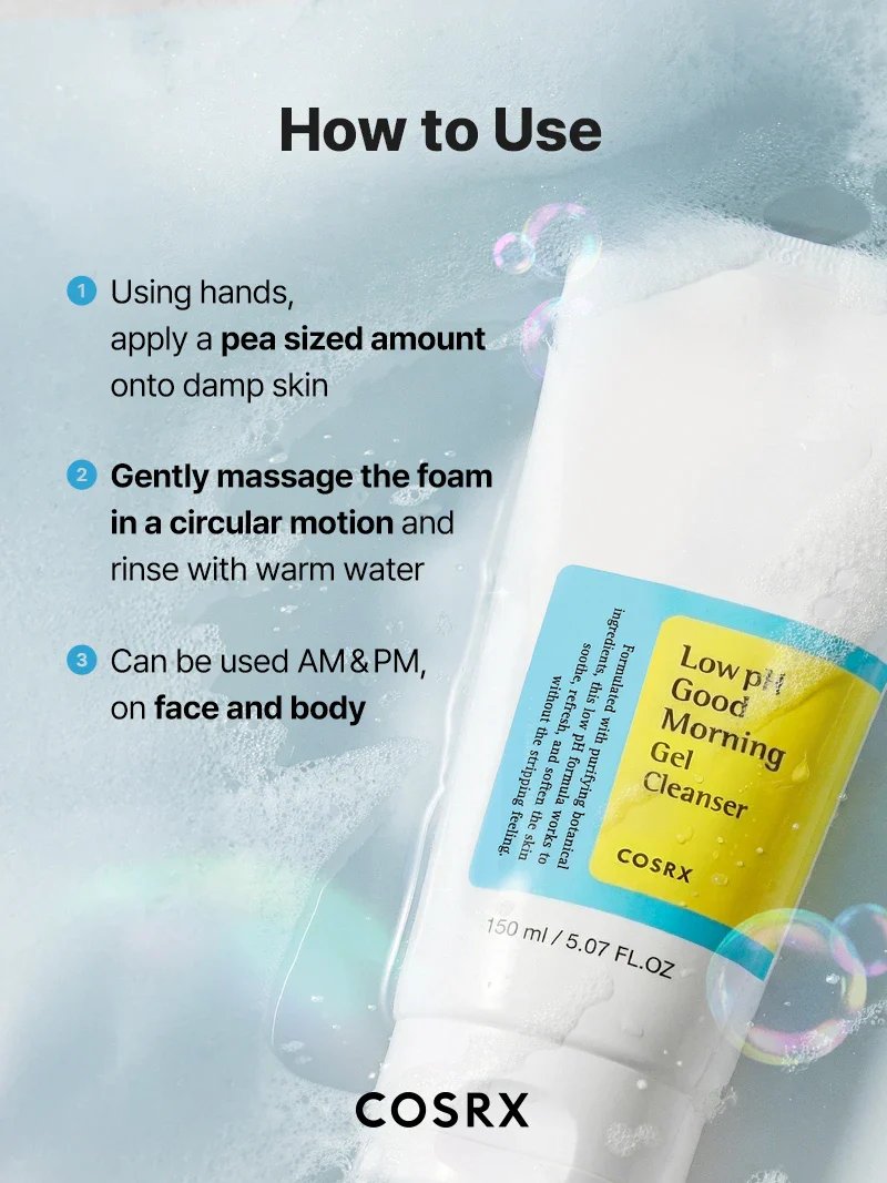 COSRX Low Ph Good Morning Gel Cleanser 50 ml.