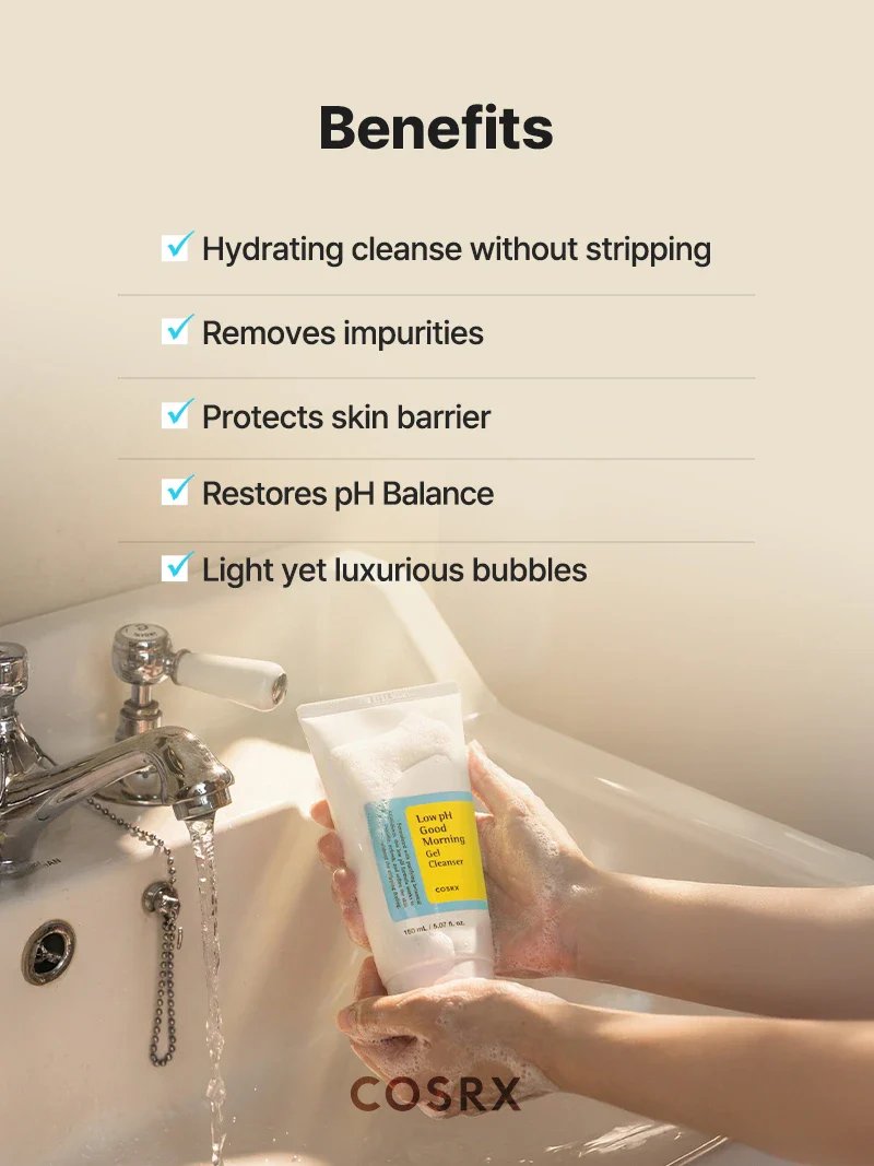 COSRX Low Ph Good Morning Gel Cleanser 50 ml.
