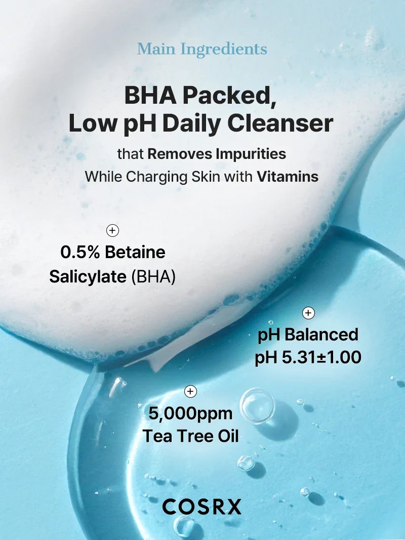 COSRX Low Ph Good Morning Gel Cleanser 50 ml.