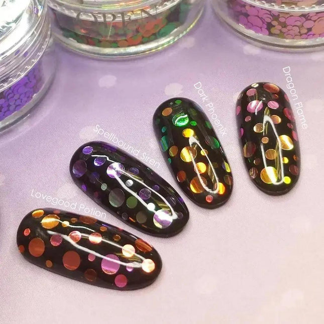 Daily Charme Chameleon Color Shifting Hex Glitter Spellbound Siren
