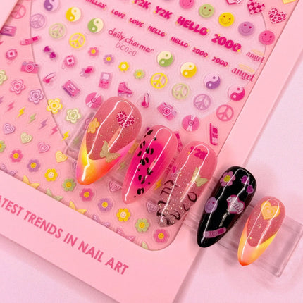 Daily Charme Chic Nail Art Sticker Y2K Forever