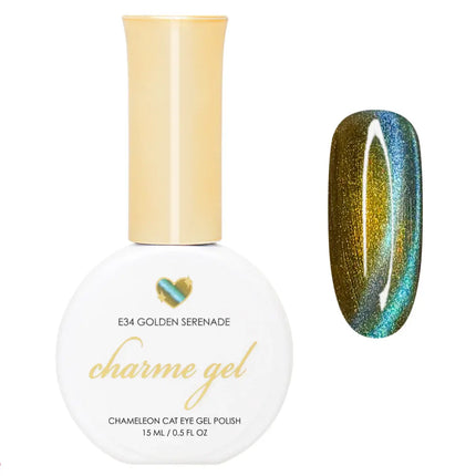 Daily Charme Gel Cat Eye E34 Golden Serenade