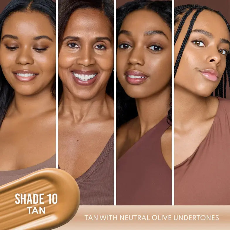 Danessa Myricks Beauty Yummy Skin Serum Skin Tint 10, serum skin tint met lichte dekking, foto 3 van 6
