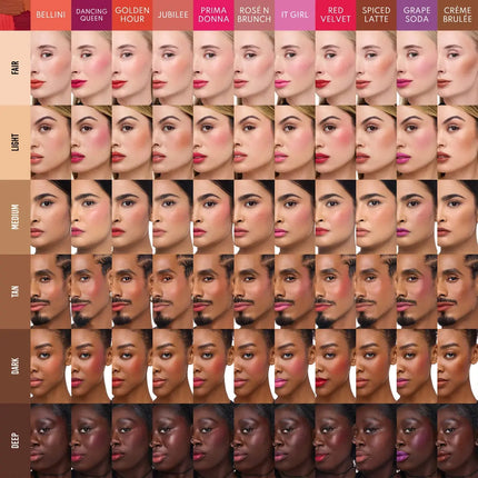 Danessa Myricks Beauty Yummy Skin Blurring Balm Powder Flushed Red Velvet