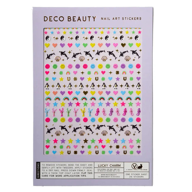 Deco Beauty Nail Art Stickers Lucky Charm