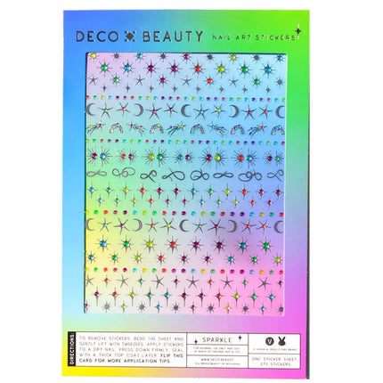 Deco Beauty Nail Art Stickers Sparkle