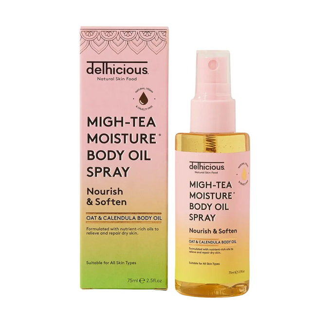 Delhicious Migh-Tea Moisture Body Oil Spray
