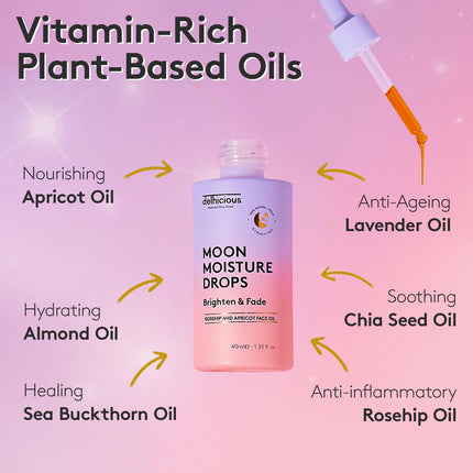 Delhicious Moon Moisture Drops Face Oil