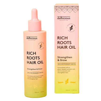 Delhicious Rich Roots Hair & Scalp Oil Amla & Rosemary