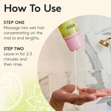 Delhicious Rich Roots Repair & Shine Conditioner Amla & Rosemary