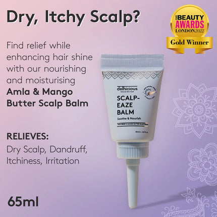 Delhicious Scalp-Eaze Scalp Balm Amla Berry & Mango Butter