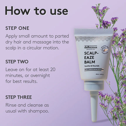 Delhicious Scalp-Eaze Scalp Balm Amla Berry & Mango Butter