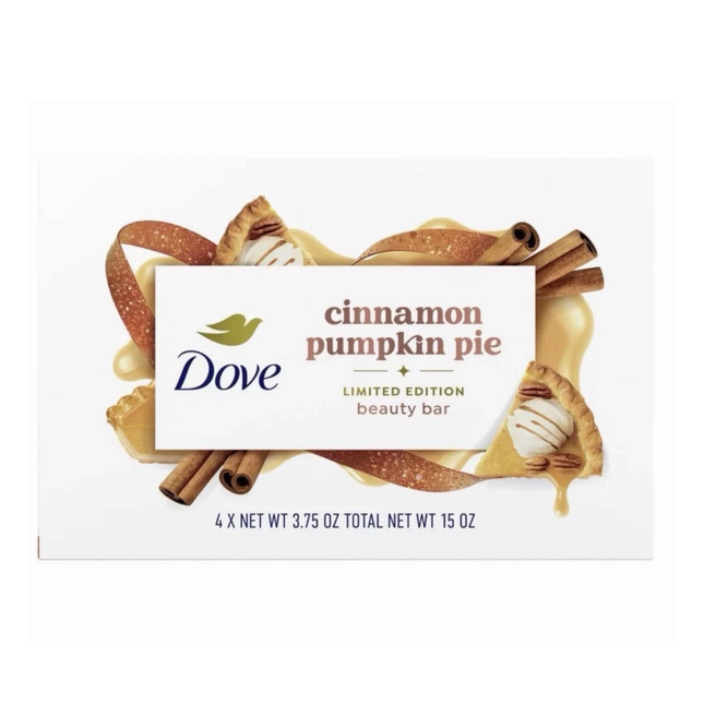 Dove Beauty Bar Cinnamon Pumpkin Pie 4-Pack