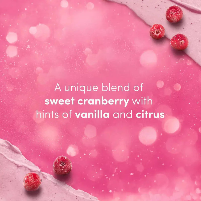 Dove Body Scrub Frosted Cranberry