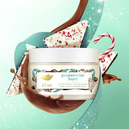 Dove Body Scrub Peppermint Bark 3.5oz