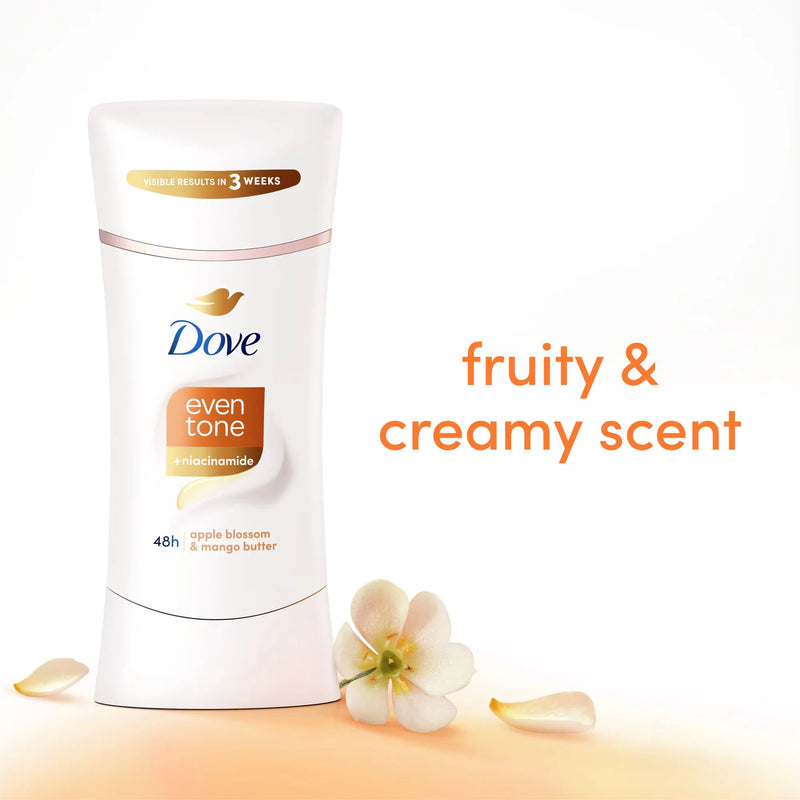 Dove Even Tone Antiperspirant Deodorant Apple Blossom & Mango Butter
