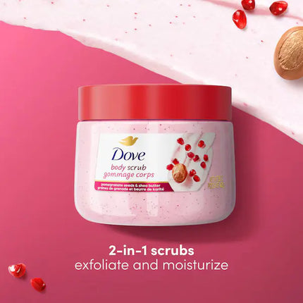 Dove Pomegranate Seeds & Shea Butter Body Scrub 425 gr.