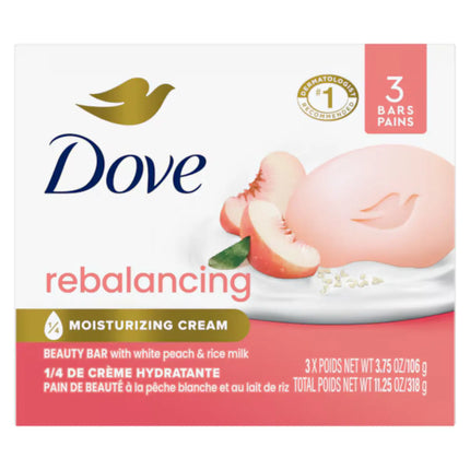 Dove Rebalancing Beauty Bar 3-Pack