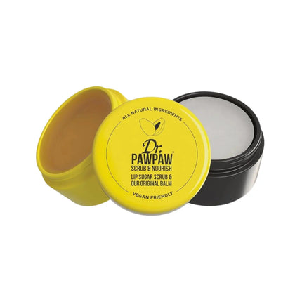 DR. PAWPAW Lip Scrub & Balm Duo