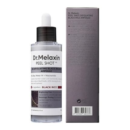 Dr.Melaxin Peel Shot Exfoliant Black Rice Ampoule