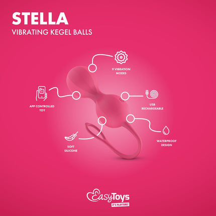 EasyToys EasyConnect Vibrerende Kegel Balletjes AppControlled
