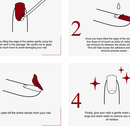 Edgeu Nail Strips Formal Tweed