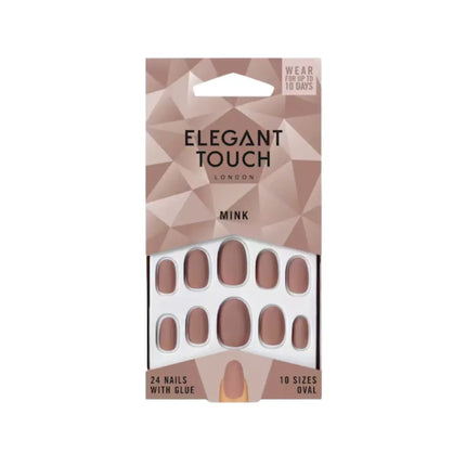 Elegant Touch Mink Nude Nails