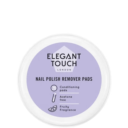 Elegant Touch Nail Polish Remover Pads in Pot