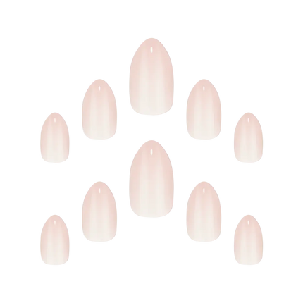 Elegant Touch Sheer Tint Satin Slippers Nails