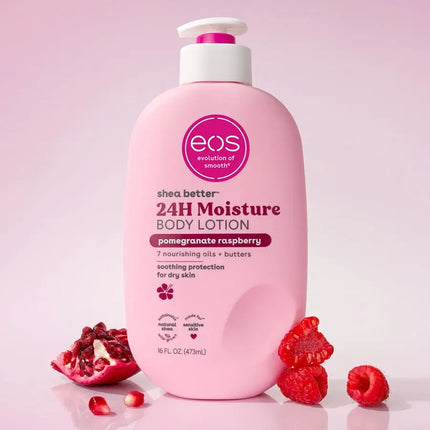EOS Shea Better Body Lotion Pomegranate Raspberry
