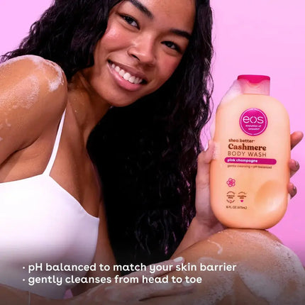 EOS Shea Better Cashmere Body Wash Pink Champagne