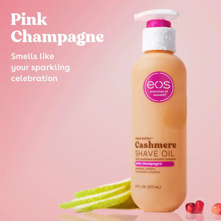 EOS Shea Better Cashmere Shave Oil Pink Champagne